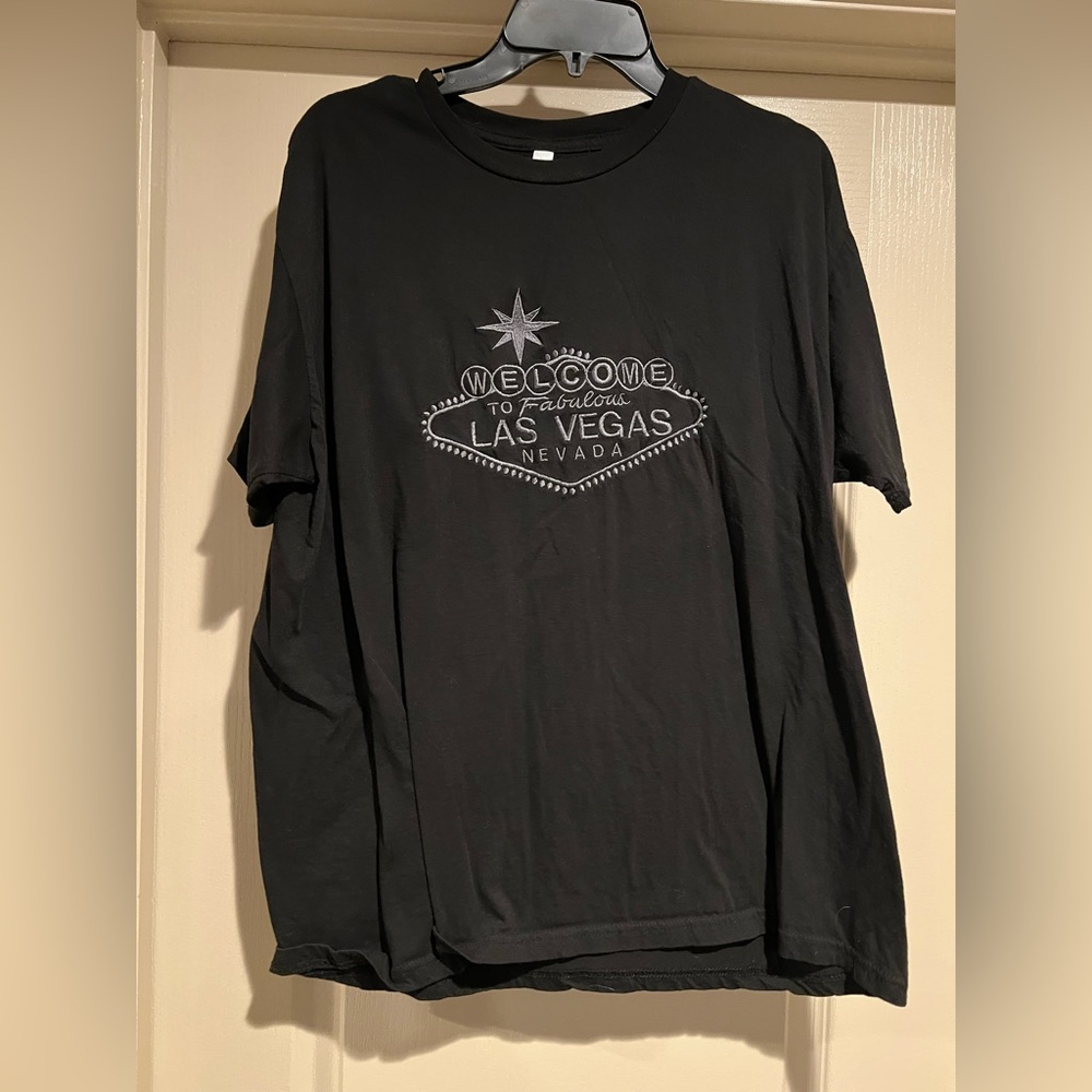 Las Vegas Black Graphic Tee